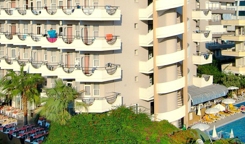 Hedef Kleopatra Golden Sun Hotel Alanya Kültér fotó
