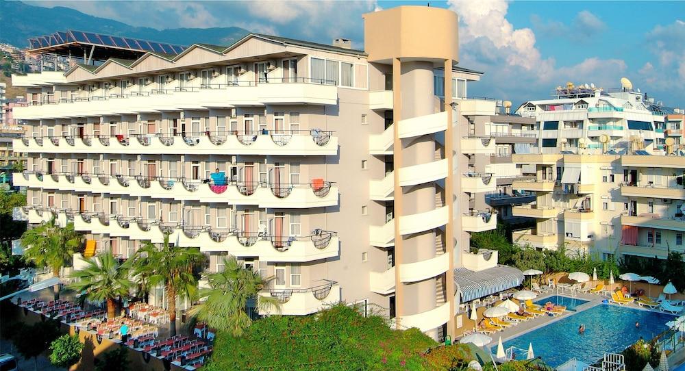 Hedef Kleopatra Golden Sun Hotel Alanya Kültér fotó